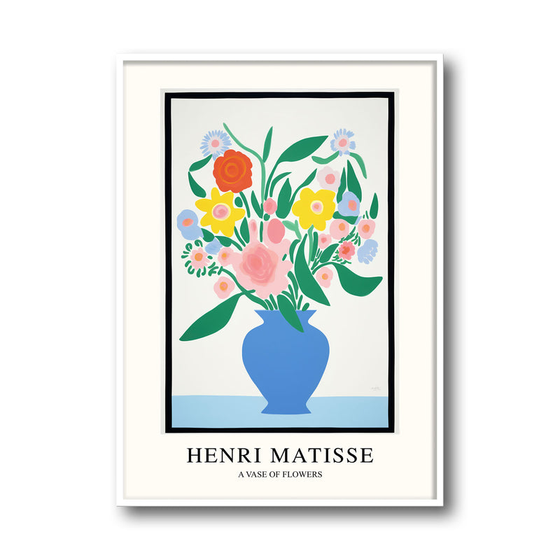 A Vase of Flowers - Henri Matisse