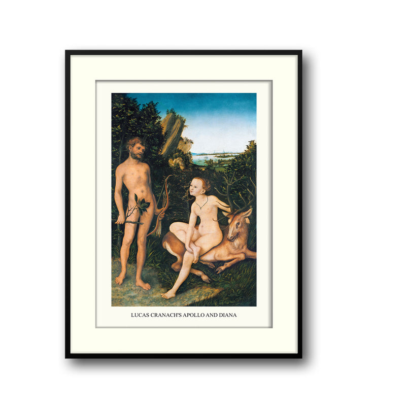 Apollo and Diana - Lucas Cranach the Elder
