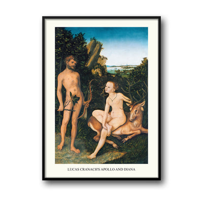 Apollo and Diana - Lucas Cranach the Elder