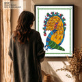 Peacocks - Madhubani Art