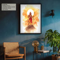 Majestic Hanuman Painting – Bajrangbali Wall Art