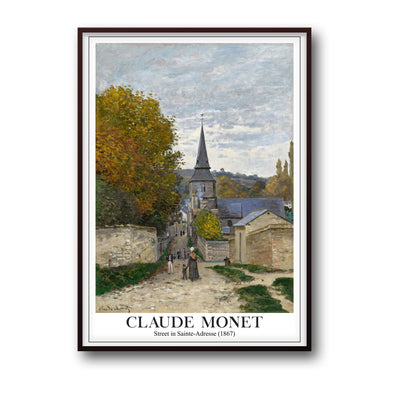 Street in Sainte-Adresse, 1867 - Claude Monet