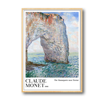 The Manneporte near Étretat, 1186 - Claude Monet