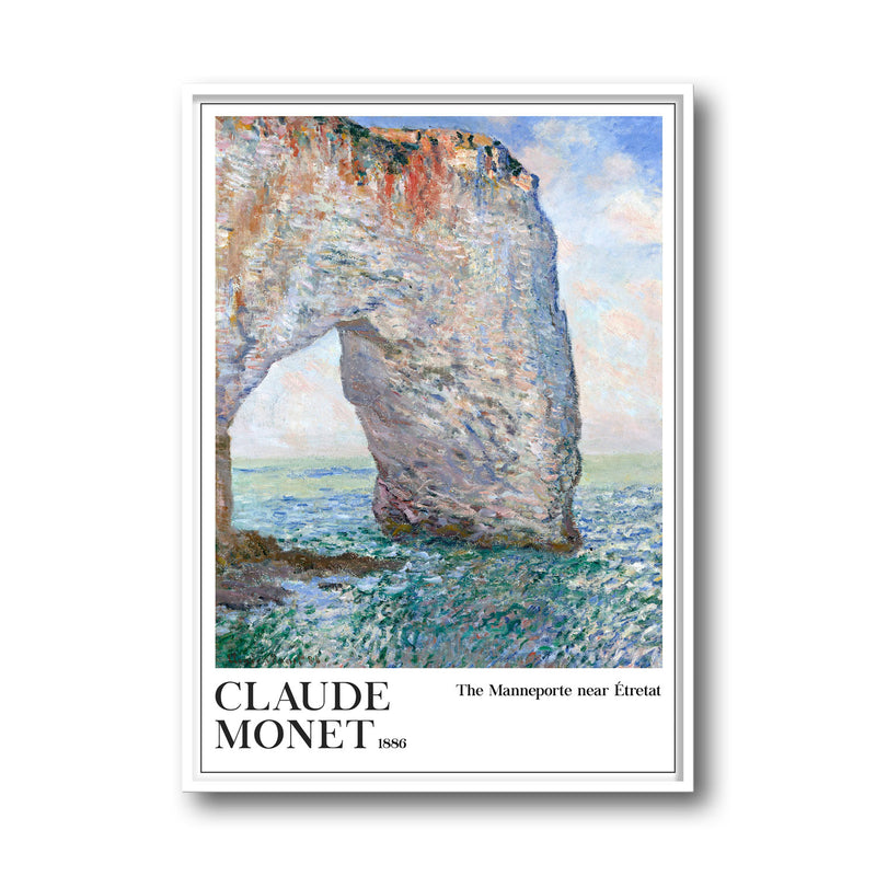 The Manneporte near Étretat, 1186 - Claude Monet