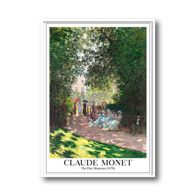 The Parc Monceau, 1878 - Calude Monet