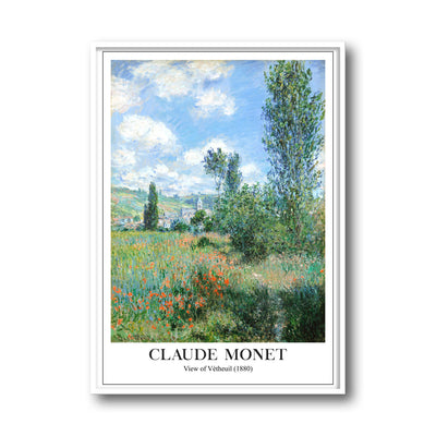 View of Vétheuil, 1880 - Claude Monet