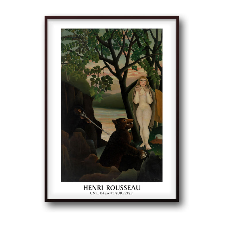 Unpleasant Surprise - Henri Rousseau