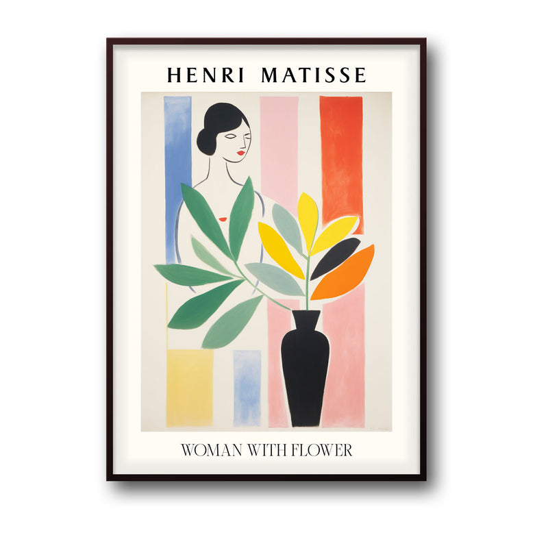 Woman with Flower - Henri Matisse