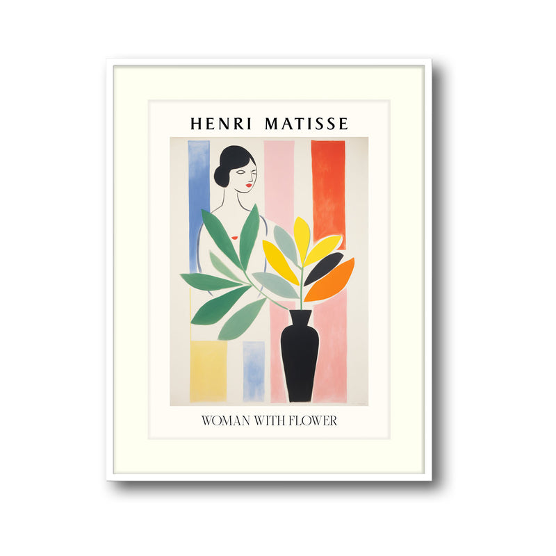 Woman with Flower - Henri Matisse