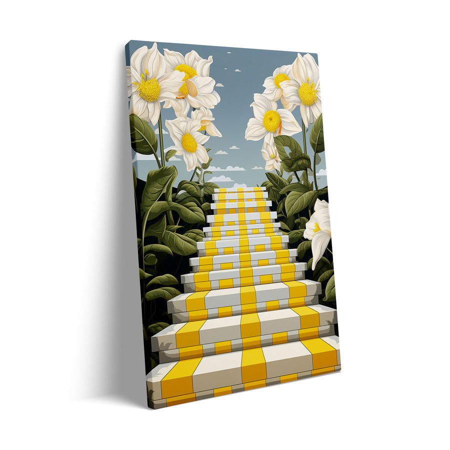stairway-of-flowers