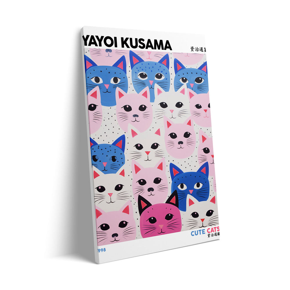 cute-cats-yayoi-kusama