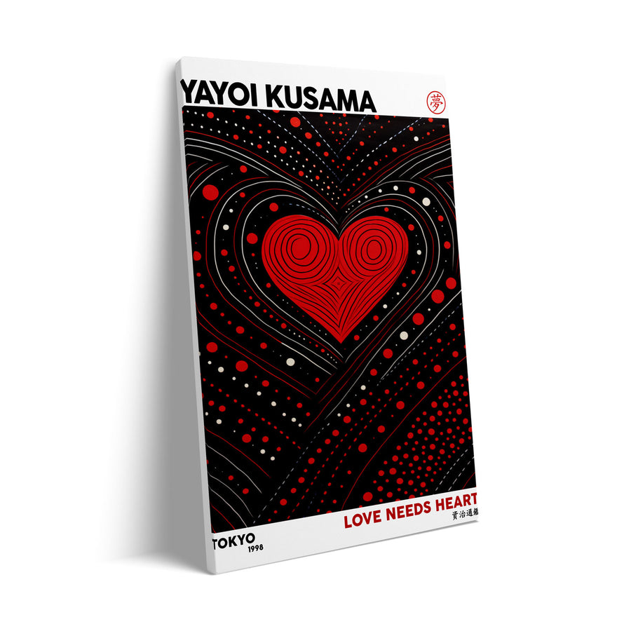 love-needs-heart-yayoi-kusama