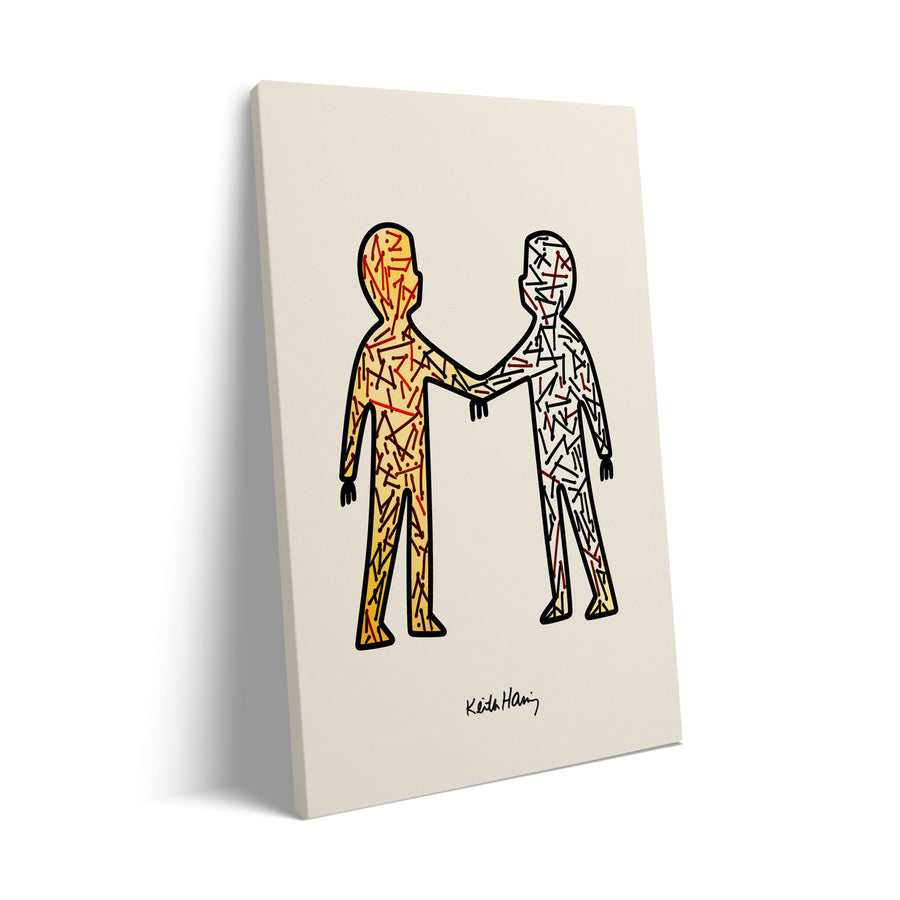 the-handshake-keith-haring