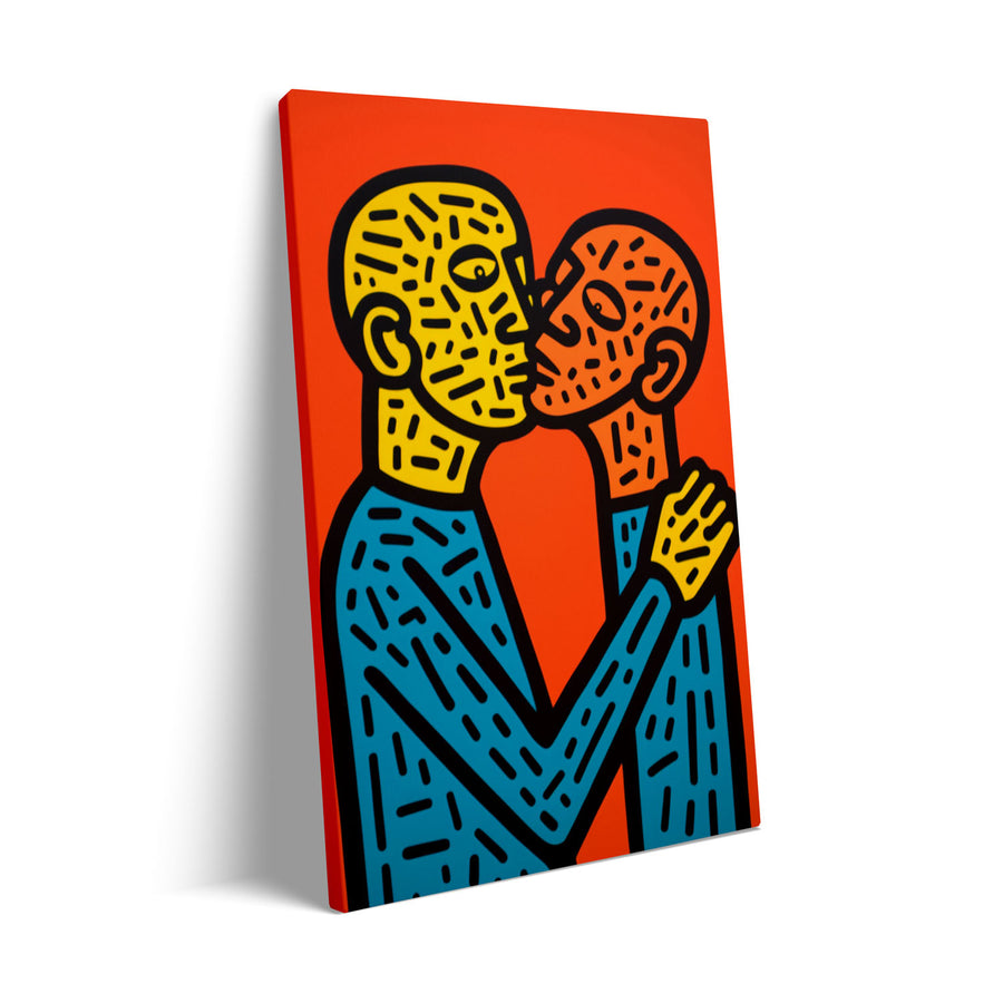 the-hug-keith-haring