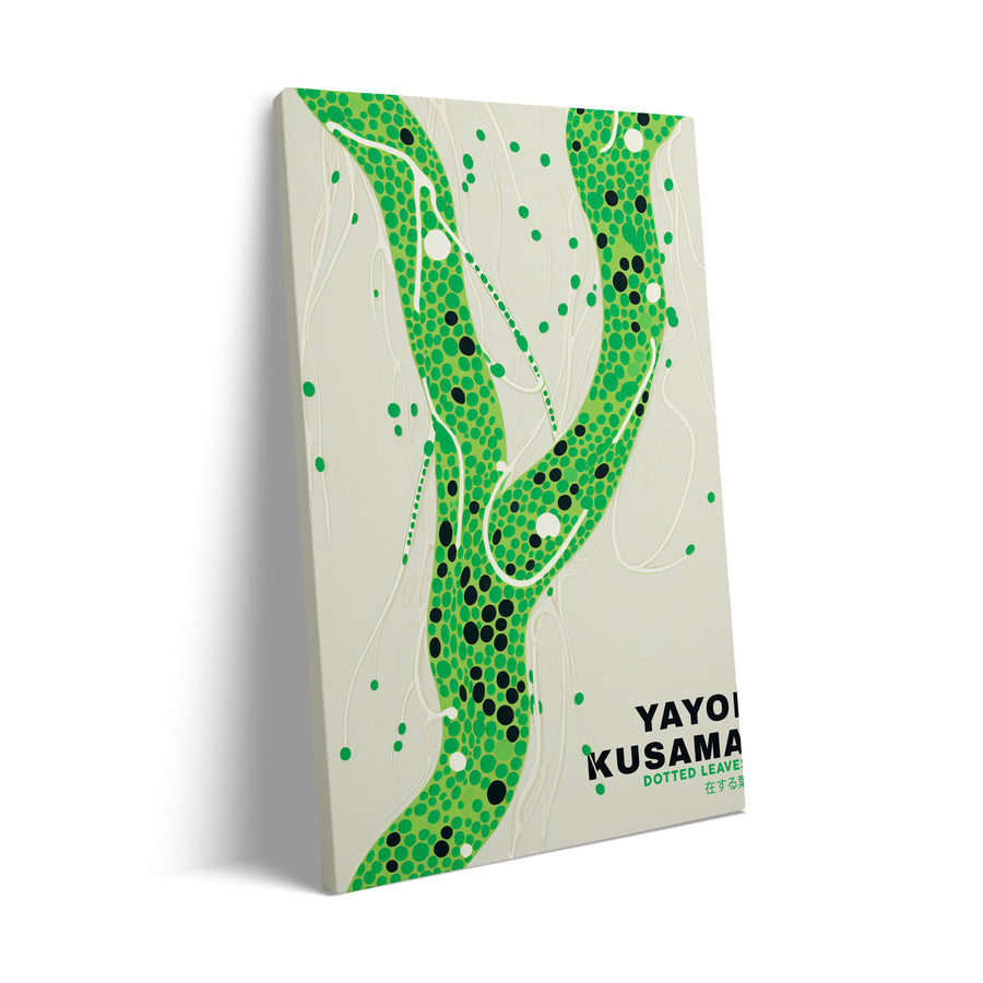 dotted-leaves-yayoi-kusama