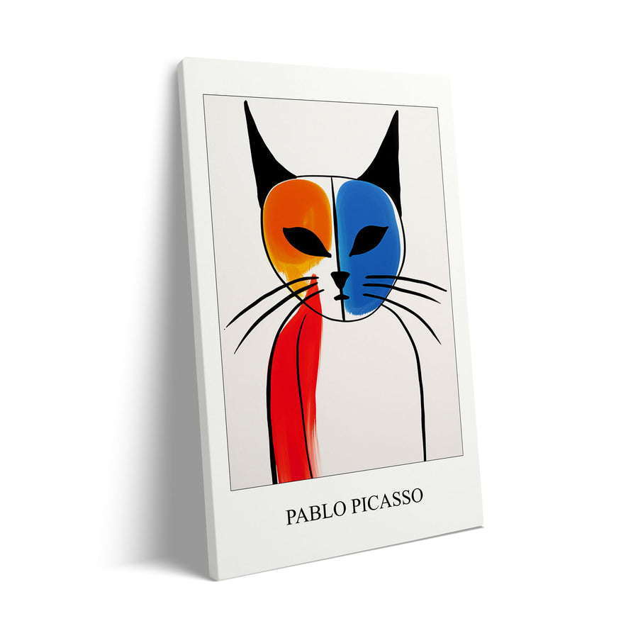 two-colored-cat-pablo-picasso