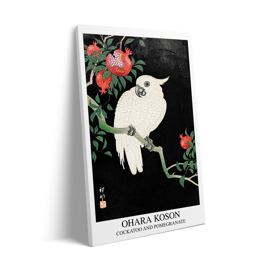 cockatoo-and-pomegranate-ohara-koson