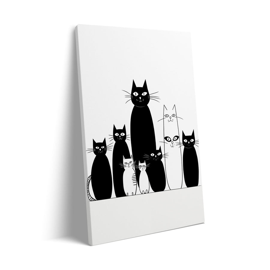 black-and-white-cats