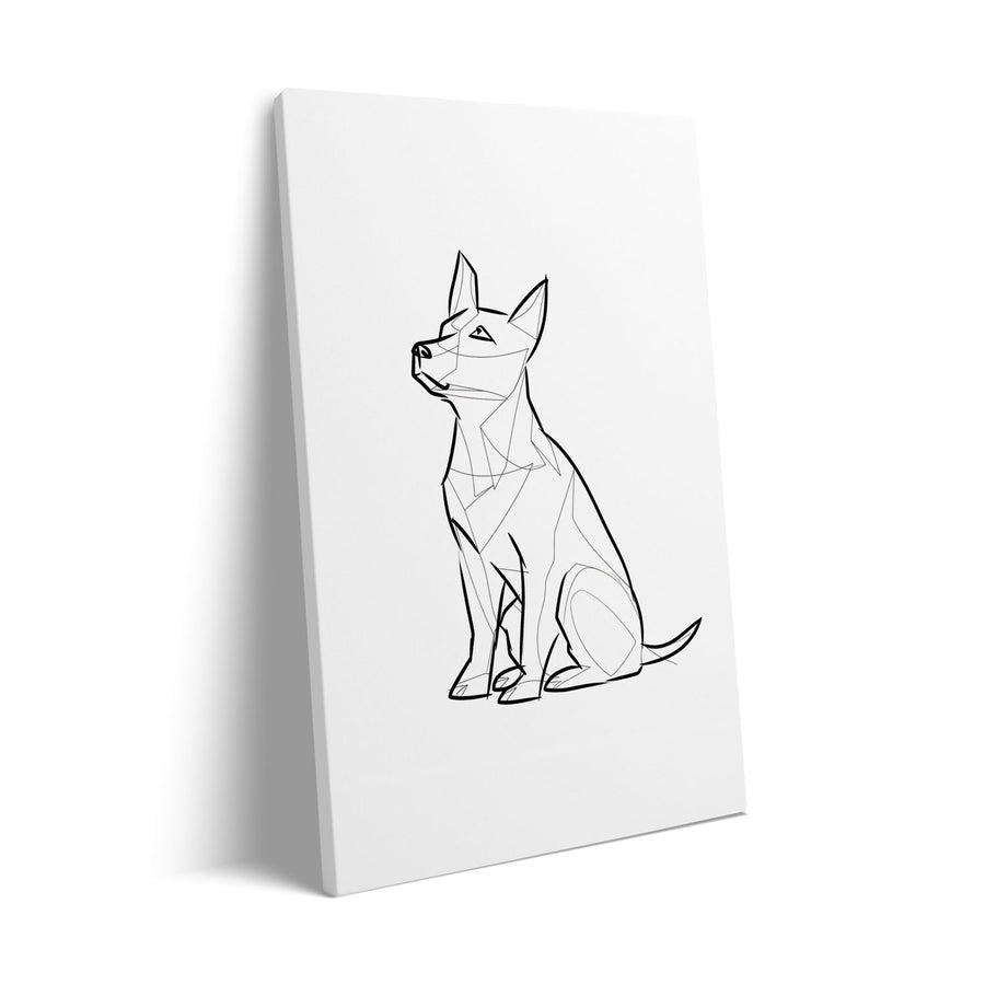 geometric-dog