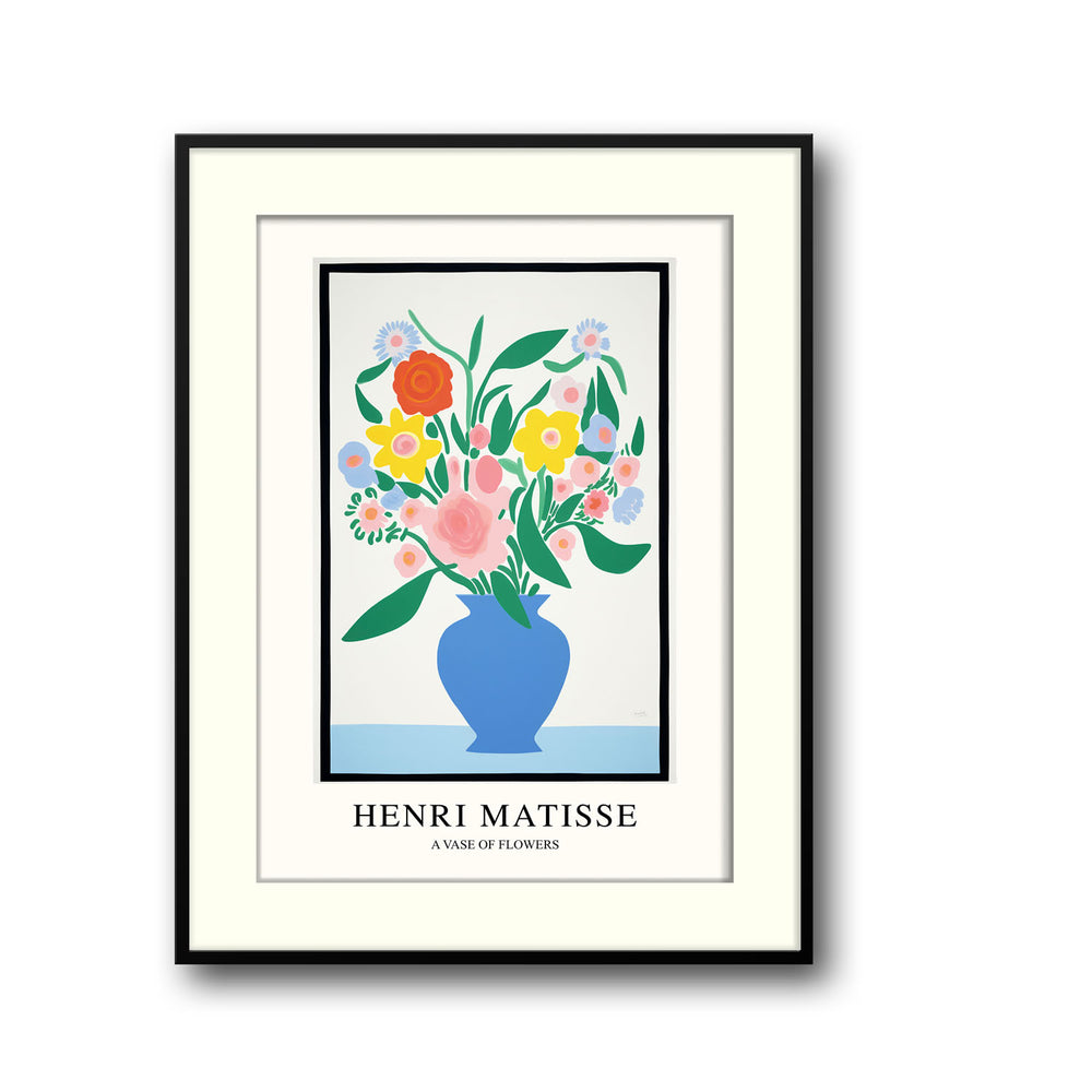 a-vase-of-flowers-henri-matisse