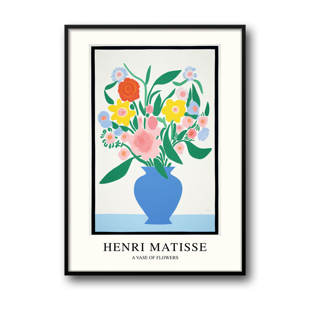 a-vase-of-flowers-henri-matisse