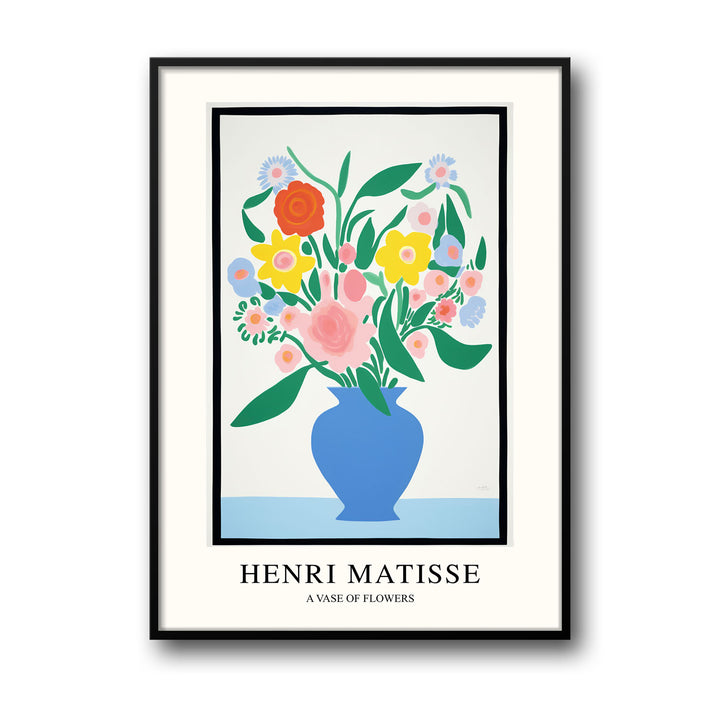 a-vase-of-flowers-henri-matisse