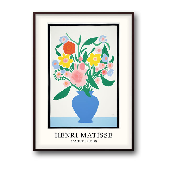 a-vase-of-flowers-henri-matisse
