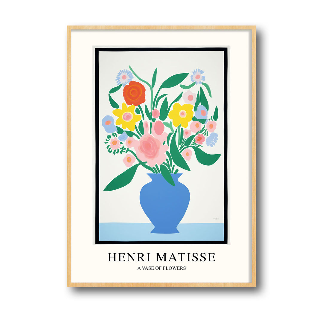 a-vase-of-flowers-henri-matisse