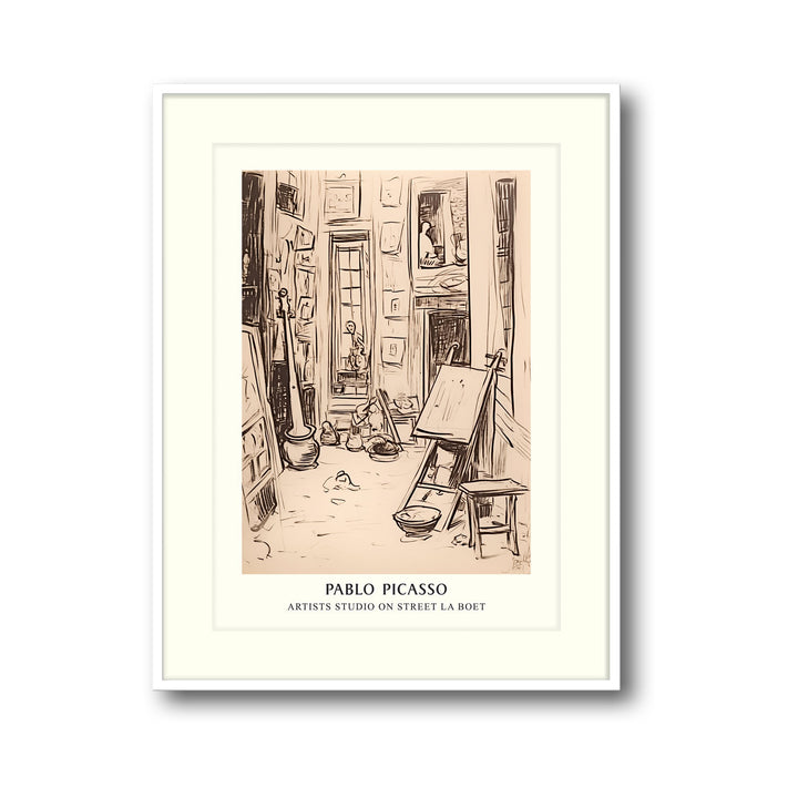 artists-studio-on-street-la-boetie-pablo-picasso