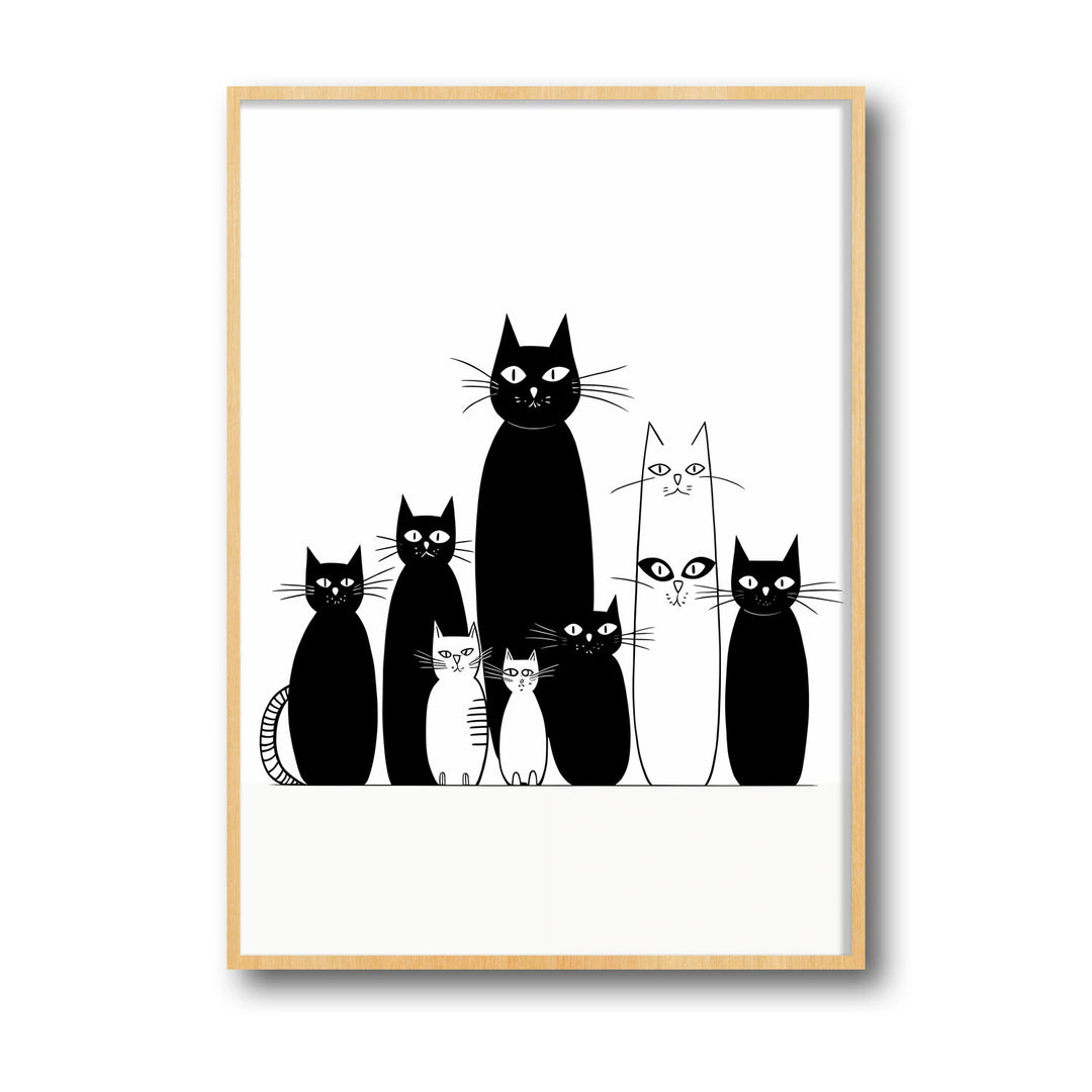 black-and-white-cats
