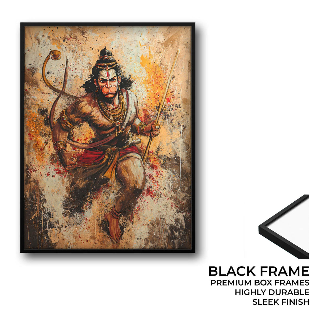 Bajrangbali Painting - Vastu Wall Art