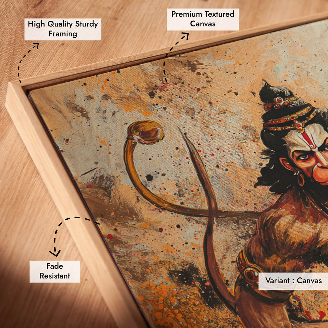 Bajrangbali Painting - Vastu Wall Art