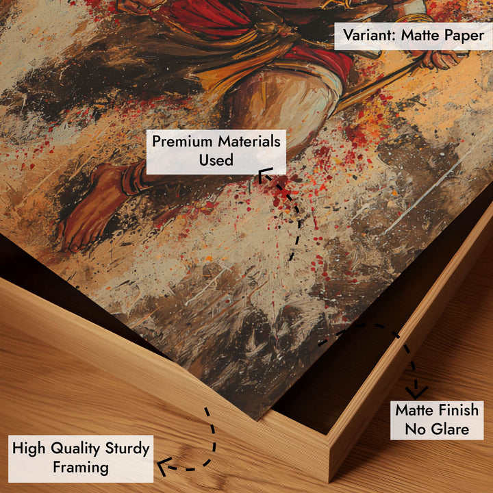 Bajrangbali Painting - Vastu Wall Art