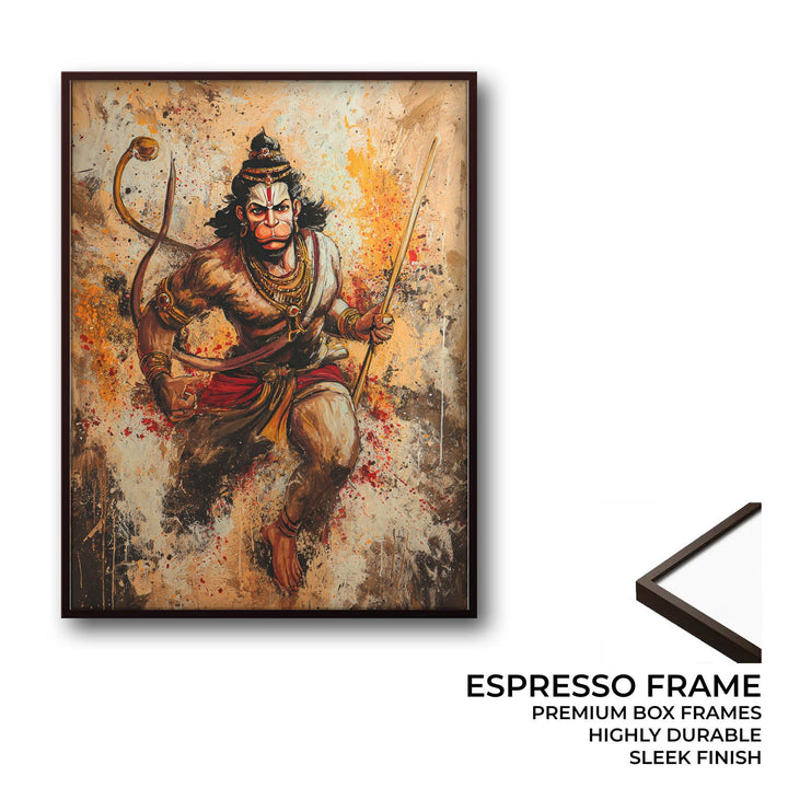 Bajrangbali Painting - Vastu Wall Art