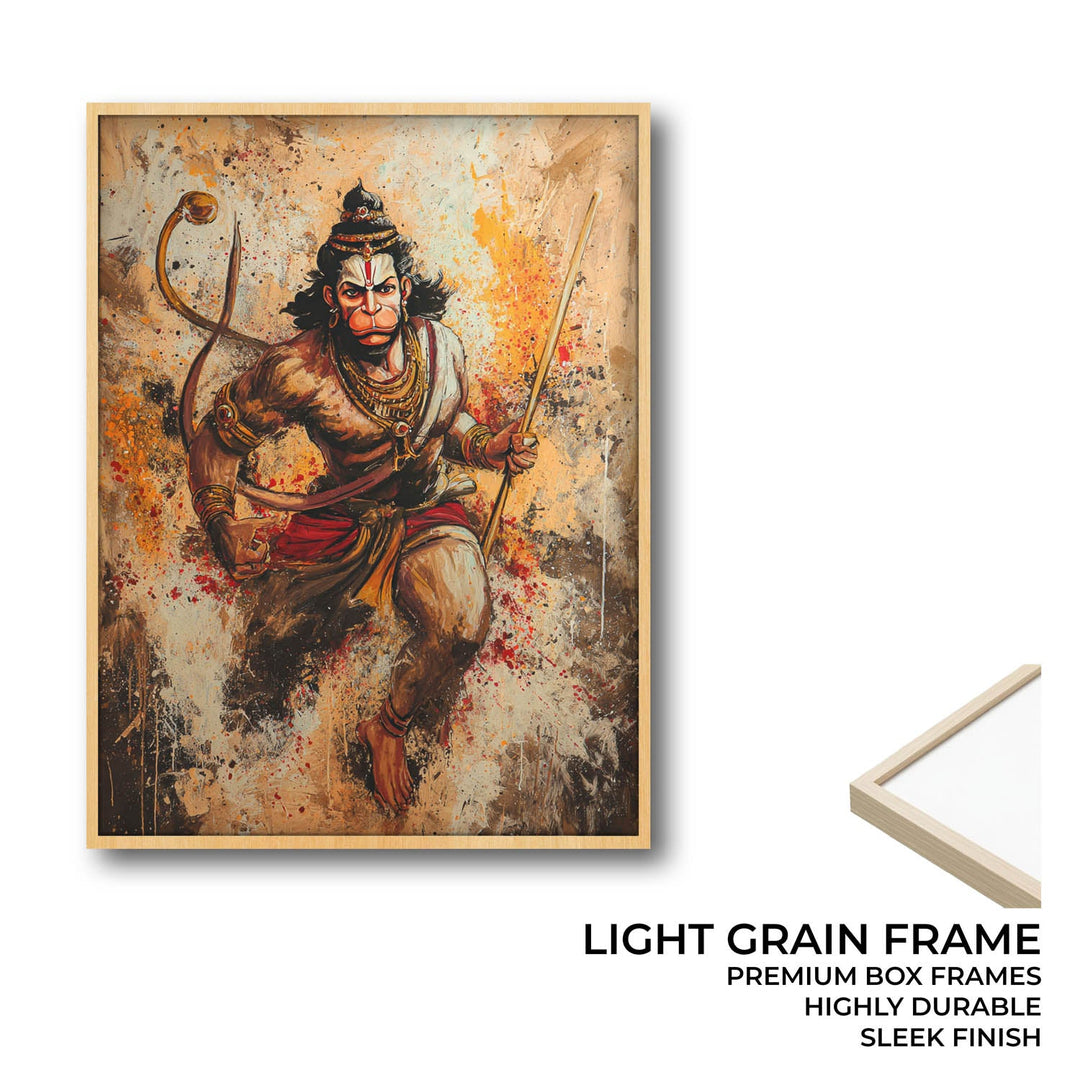 Bajrangbali Painting - Vastu Wall Art