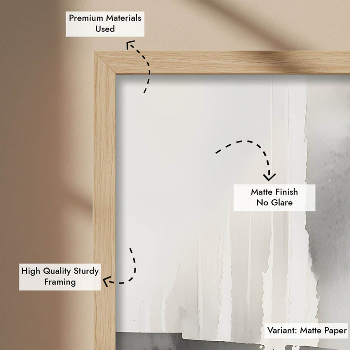 Blot – Abstract Monochrome Art
