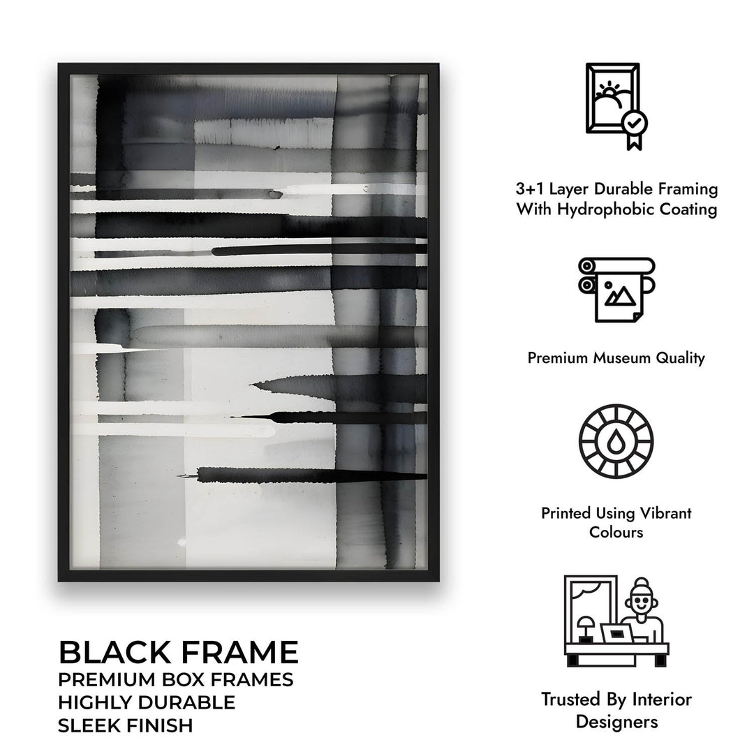 Blot – Abstract Monochrome Art