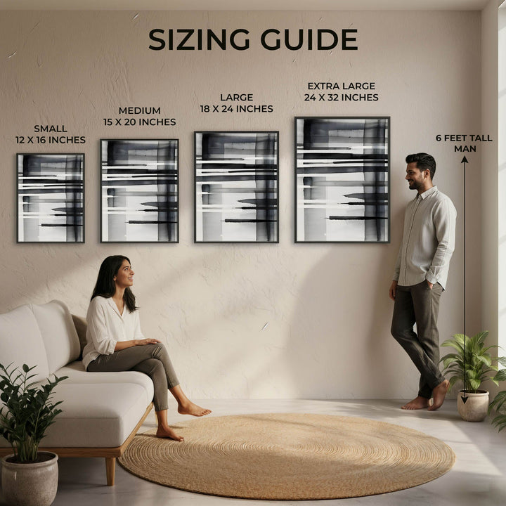 Blot – Abstract Monochrome Art