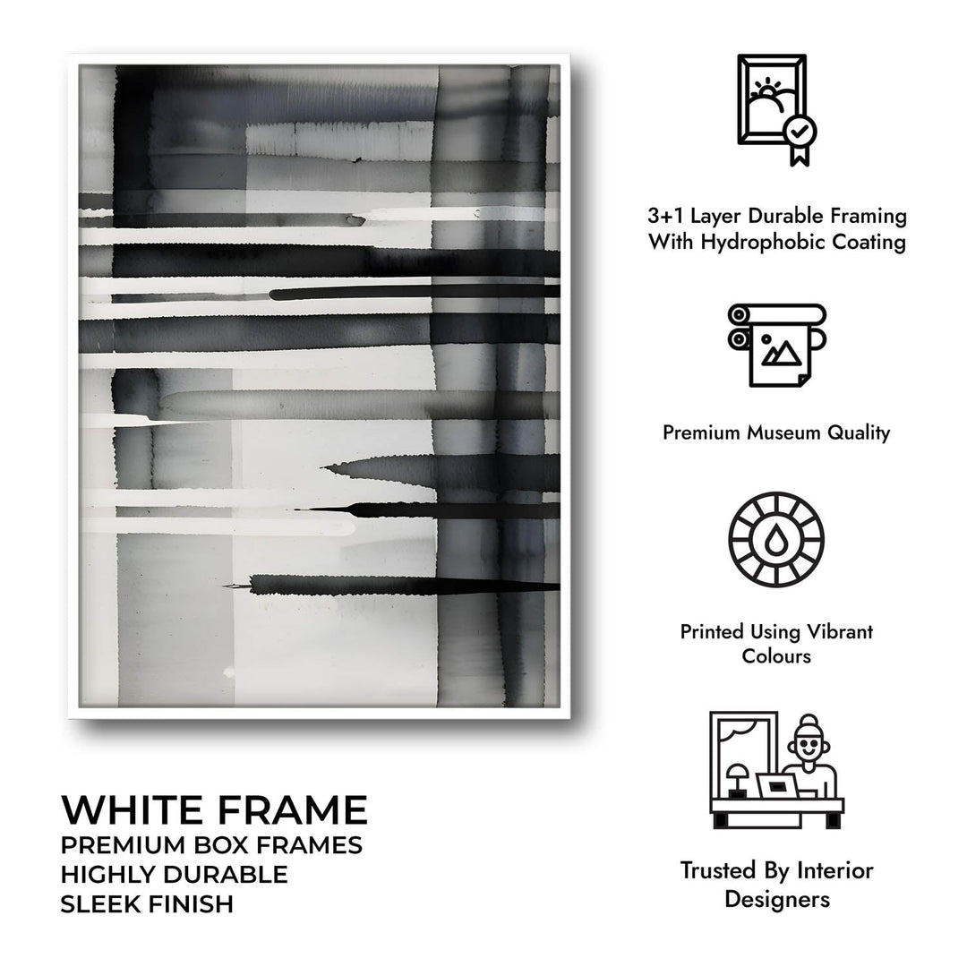 Blot – Abstract Monochrome Art