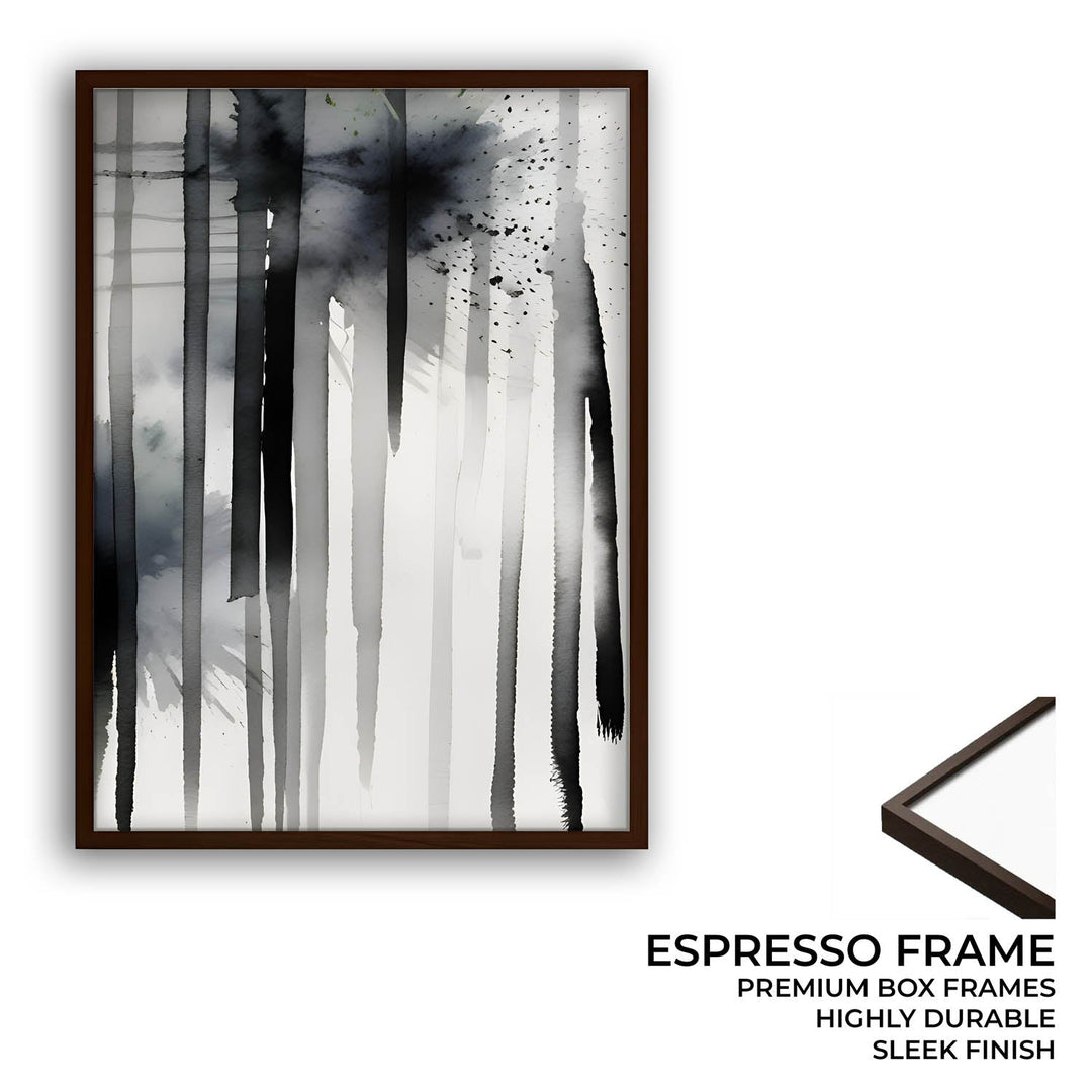 Blot – Abstract Monochrome Art