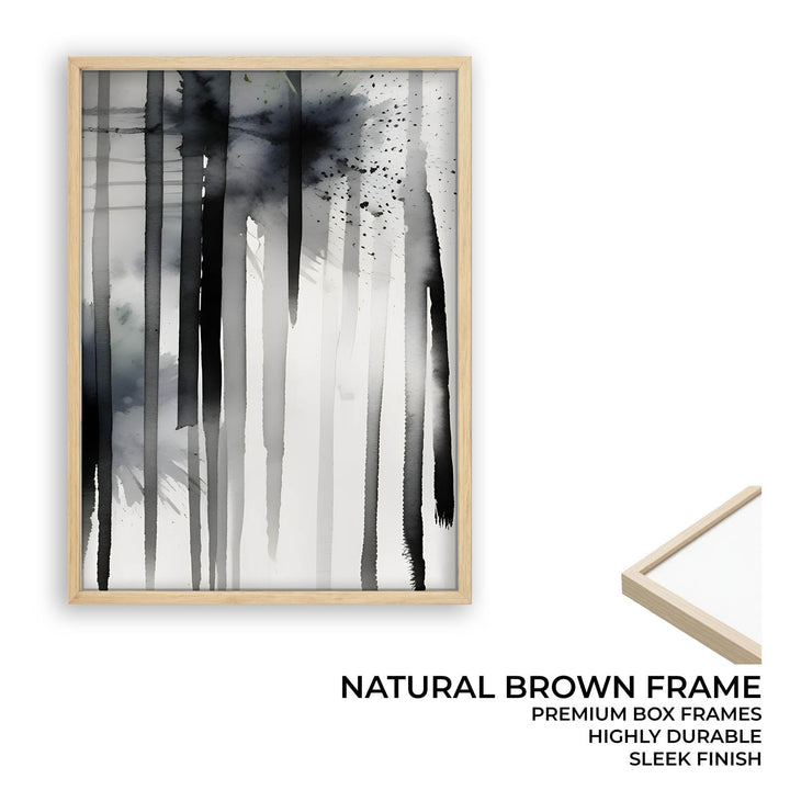 Blot – Abstract Monochrome Art