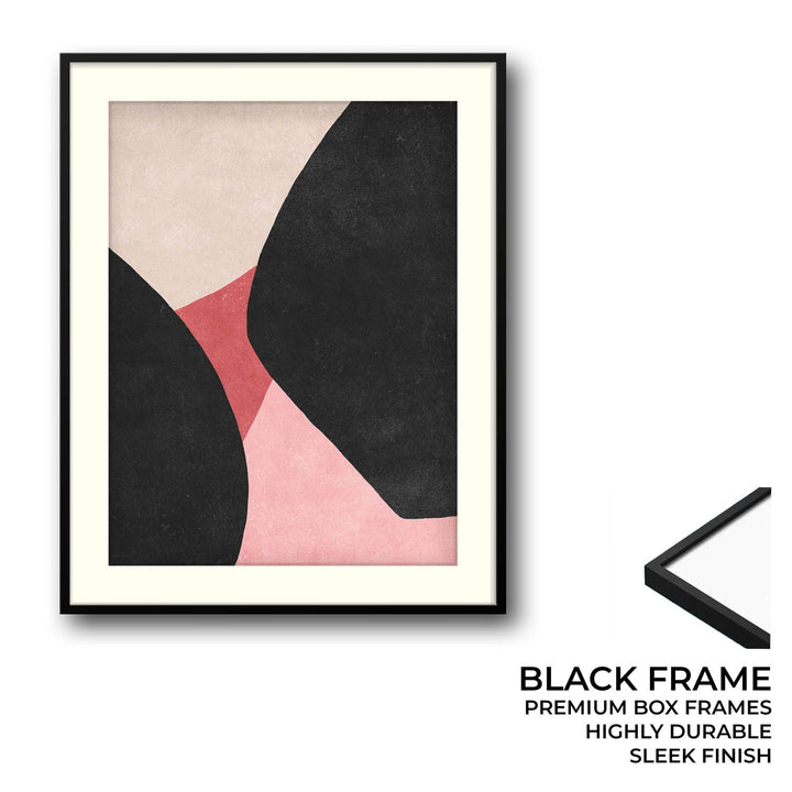 blush & shadow abstract art