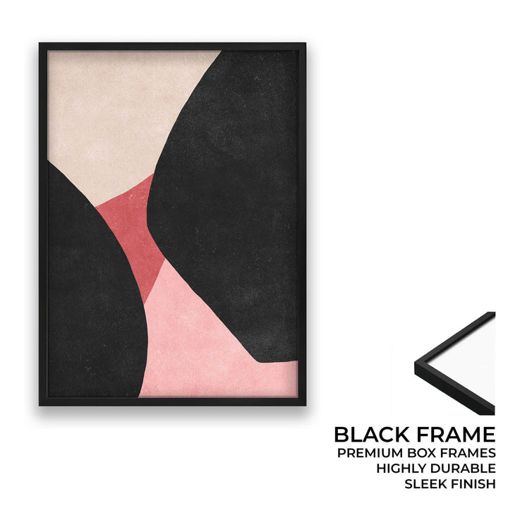 blush & shadow abstract art
