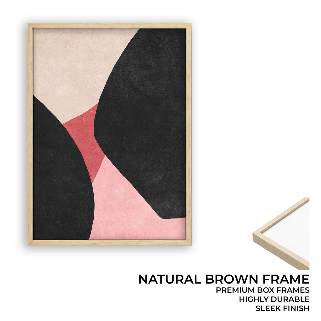 blush & shadow abstract art