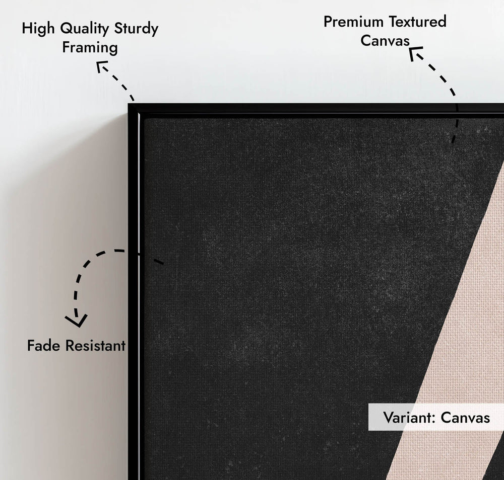 blush & shadow abstract art