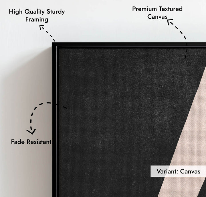 blush & shadow abstract art