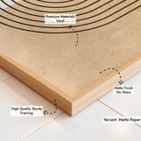 On wall