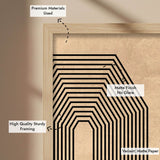 On wall