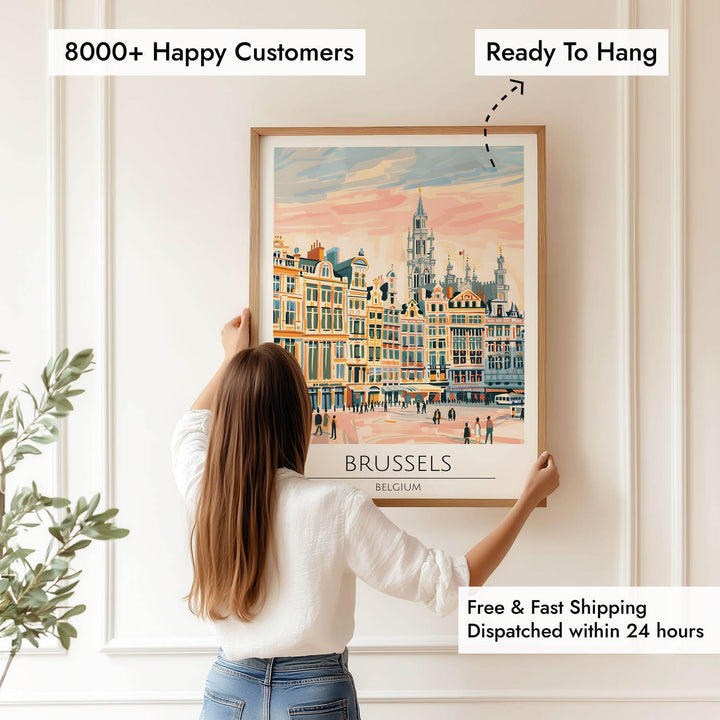Brussels - Cities Paintings