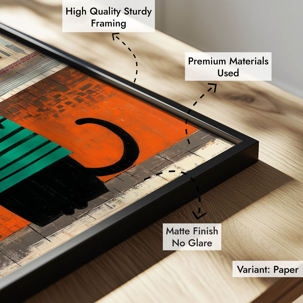 standing cat holding a cup of coffee  